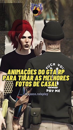 Melhores animações para usar de casal no GTA RP! #gtarp #spacerp #gta #rp #gta5