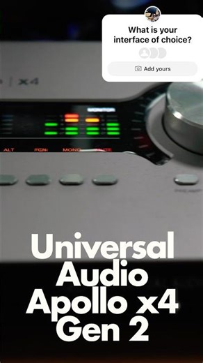 Universal Audio Apollo x4