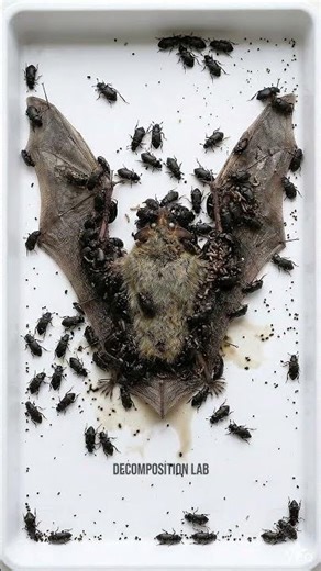 Small Brown Bat Decomposition Time-Lapse