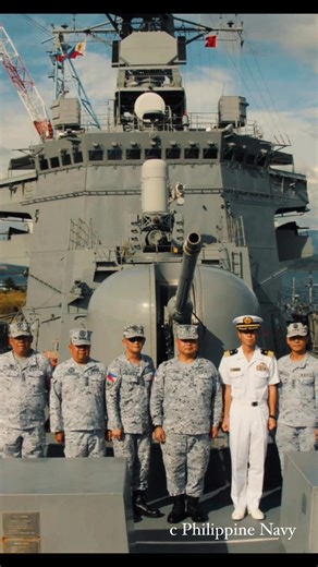 The Philippine Navy rendered arrival honors to the Japan Maritime Self-Defense Force (JMSDF) destroyer JS HARUSAME (DD-102) upon its arrival at Naval Operating Base-Subic, Zambales, for a Goodwill Visit on November 26, 2025. (Philippine Navy) | Manlalakbay