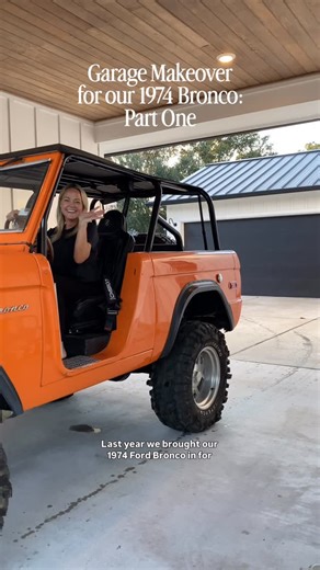 Karon Padgett | Triple C Farmhouse | Follow @triplecfarmhouse as we makeover our garage before bringing home our fully restored 1974 Ford Bronco! This dream renovation has... | Instagram