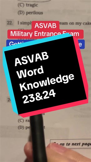 ASVAB Vocabulary Tips for Word Knowledge Success