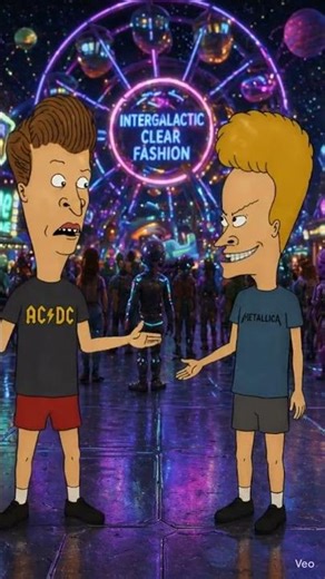 Beavis and Butt-Head Visit the Space Carnival 🚀🎡 | Headbang Chronicles