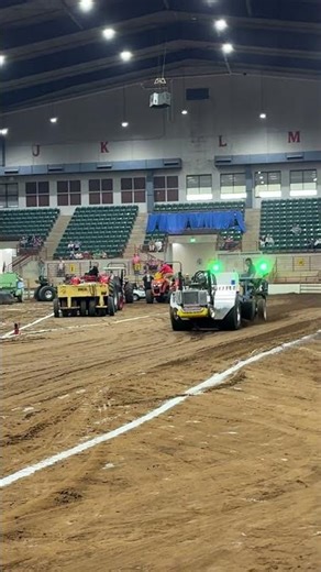 Look at this tractor go! Tractor pull at the Georgia National Antique Agriculture Show #shorts