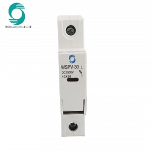 [Hot Item] Solar Fuse 20A 32A 1000V DC Fusible 10X38 Gpv with Fuse Holder for Solar System Protection