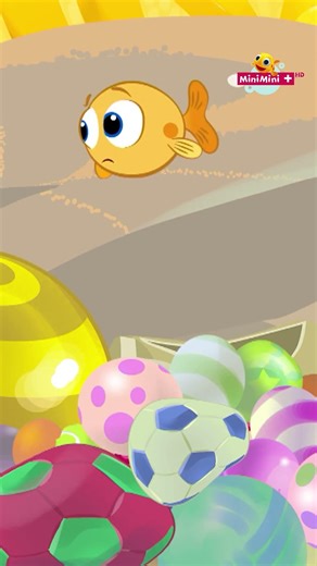 Pan Krab chyba naprawdę musi posprzątać... | Przygody Rybki MiniMini