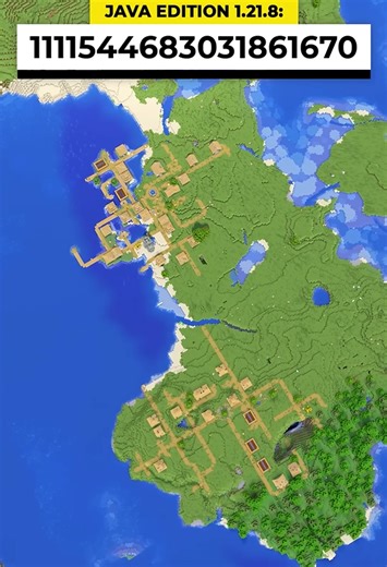 Minecraft double abandoned village seed | Epic exploration & loot