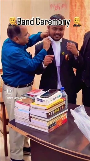 Band Ceremony एक वकील के जीवन का सबसे गौरवपूर्ण क्षण है,#advocate #law #lawyer #highcourt #legale