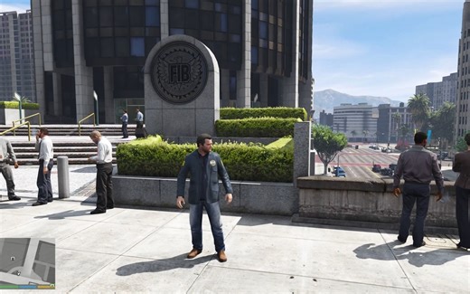 【LSPDFR/反向整活】老麦突袭FIB总部销毁犯罪证据，完美破局