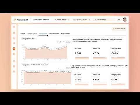 #20 - Footprints AI - Platform Demo - Retail Sales Insights