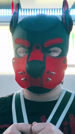 woops #humanpup #pupplay #pupplaycommunity #puppyplay #puppyplaycommunity #pupmask #puphood #pupspace