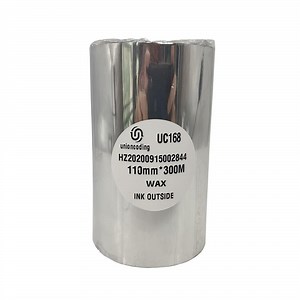 [Hot Item] 110mm*300m Premium Thermal Transfer Ribbon Wax Ribbon for Label Printer