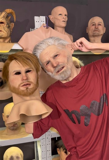 Realistic Silicone Masks for Halloween and Cosplay