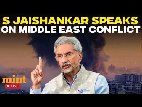LIVE | EAM S Jaishankar Speaks On UAE Visit | India-UAE Relations | PM Modi | Iran War