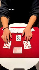 Learn to perform a magic trick with fortune-telling cards, using four cards chosen by the audience – a truly masterful feat. | Godly magic