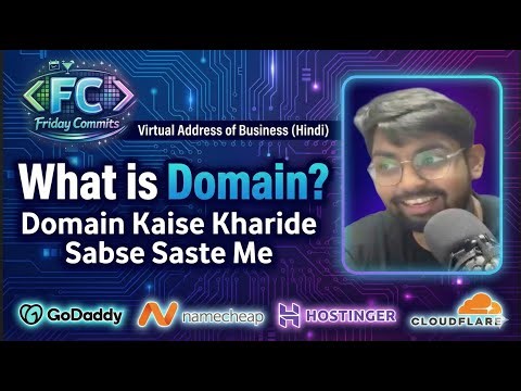 What is Domain? | Domain Kaise Kharide Sabse Saste Me | Virtual Address of Business (Hindi)
