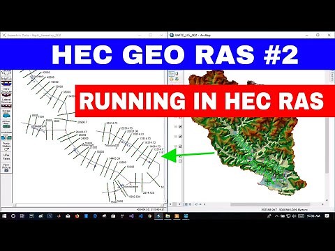 [HEC GEO RAS #2] STEP 2 | RUN EXPORTED MODEL IN HEC RAS FROM ARCGIS