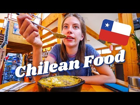 Trying CHILEAN DISHES (Salmon Ceviche & Corn Pie 🌽) + First Impressions of PUERTO NATALES, Chile 🇨🇱