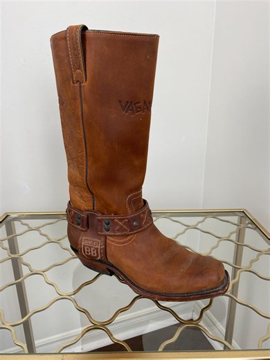 Boho Campus Riding Boots Vintage Brown VAGABOND BOULET Western Moto Boots - 5.5 - Etsy