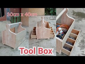 Cara membuat tool box dari kayu