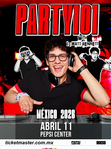 ¡Fiesta en Ciudad de México con Matt Bennett!