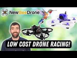 Get into FPV Drone racing for under $100! NewBeeDrone Hummingbird