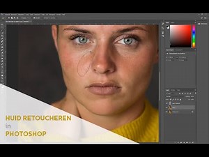 Zo kun je gemakkelijk huid RETOUCHEREN in Photoshop