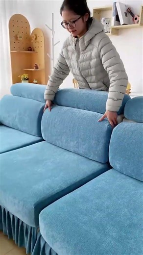 Soft Fabric Sofa Cover 2026 | Comfortable Stylish Living Room Upgrade " #shortsfeed