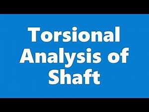 Torsional Analysis of Shaft. Creo Simulation & MathCad