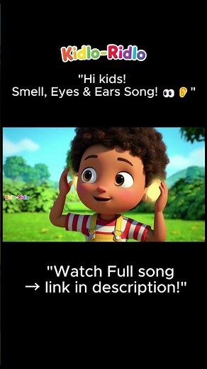 5 Senses Song for Kids | Learn Eyes, Ears, Nose, Tongue & Hands! #education #nurseryrhymes #kids
