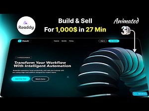 Build a $1,000 Website in 27 Minutes With only 1 AI Tool