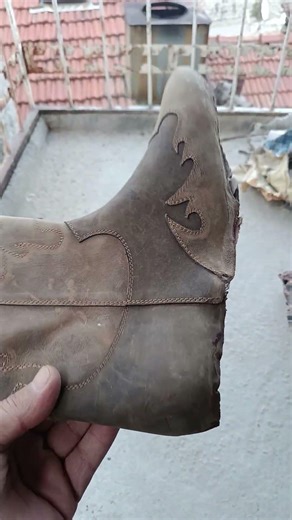 This Is NOT a Boot — Handmade Leather Upper Explained