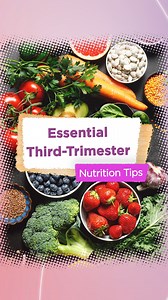 179 reactions | 擄 During the third trimester, proper nutrition is...