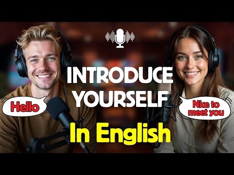 Don't Say "My Name Is..." 🛑 How to Introduce Yourself (Native Tips)