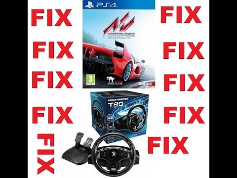 Thrustmaster T80 & Assetto Corsa PS4 Wheel Settings and Reconfiguration
