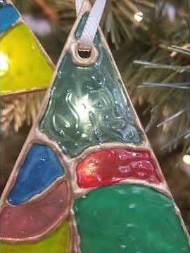 How to Make Faux Stained Glass Trees with Gallery Glass - watch the full tutorial video