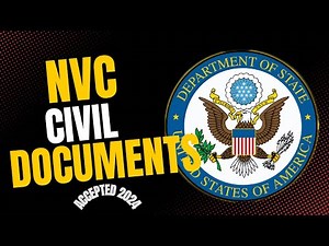 NVC Civil Documents For Benificiary 2024|DS-260 Civil Documents #ceac #civildocuments #nvc #usvisa