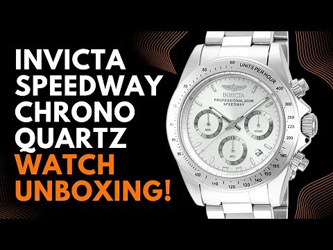 Invicta Speedway Chronograph Watch Unboxing