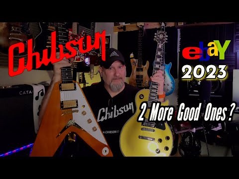 Chibson Flying V vs. Chibson Les Paul Custom : Affordable eBay Guitars 2023 Review