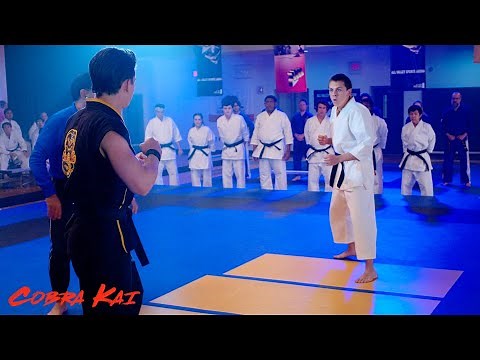 Robby Keene vs Hawk FINAL FIGHT (Part-1/2) [1080p 60fps] | Cobra Kai Season 4