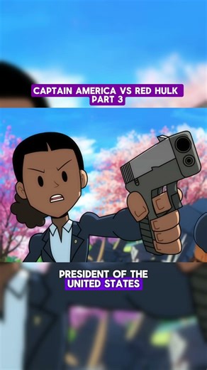 Part 3 | Captain America vs Red hulk ‪@CartoonHooligans‬ #animated #invincible #comics