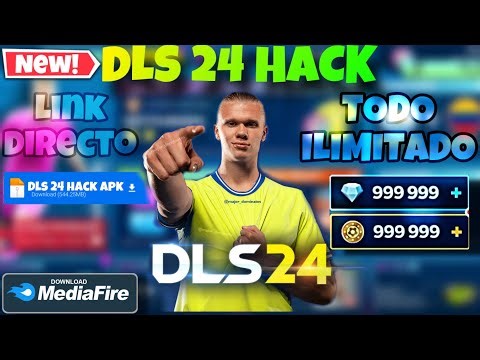 🔴 DLS 24 HACK/MOD 😮 MONEDAS y GEMAS ILIMITADAS en Dream League Soccer 2024 MOD APK (Android/iOS)