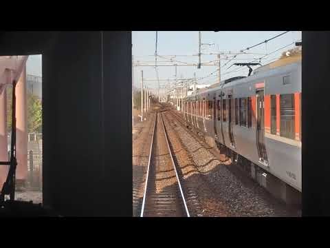 [313系車内]315系C121編成乙川到着