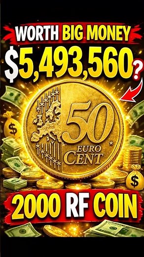 50 Euro Cent Coin Value? Rare Euro Coins Worth Big Money! #coincollecting #treasuresearch #currency