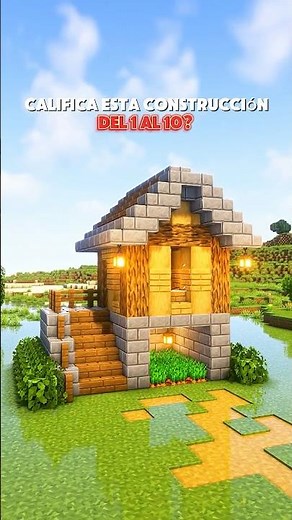 CASA SENCILLA DE SUPERVIVENCIA en Minecraft (Starter House FÁCIL)