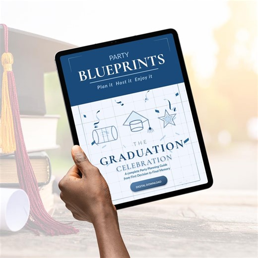 Graduation Party Planning Guide | Open House Blueprint (digital Download PDF) - Etsy