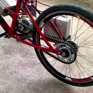 1.9M views · 27K reactions | A crazy idea that paid off! An electric bicycle powered by a washing machine motor! #creativity #welding #experiment #bicycle #transformation | Delta Gaming | Facebook