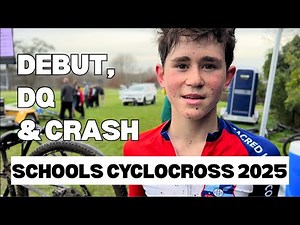 Cyclocross Debut DQ & Crashing on the Road 🚴‍♂️ One Wild Day