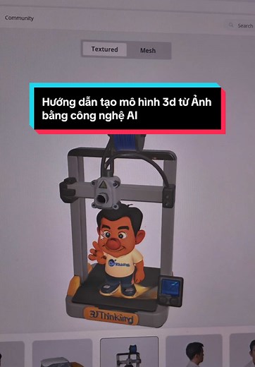 Hướng dẫn tạo mô hình 3D từ ảnh bằng AI