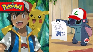 Artista imagina Pokémon como experimentos de Lilo & Stitch